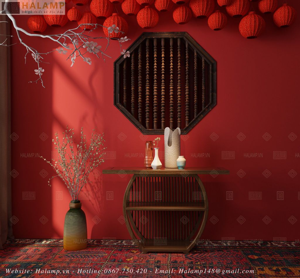 Bàn trang trí phong cách Việt