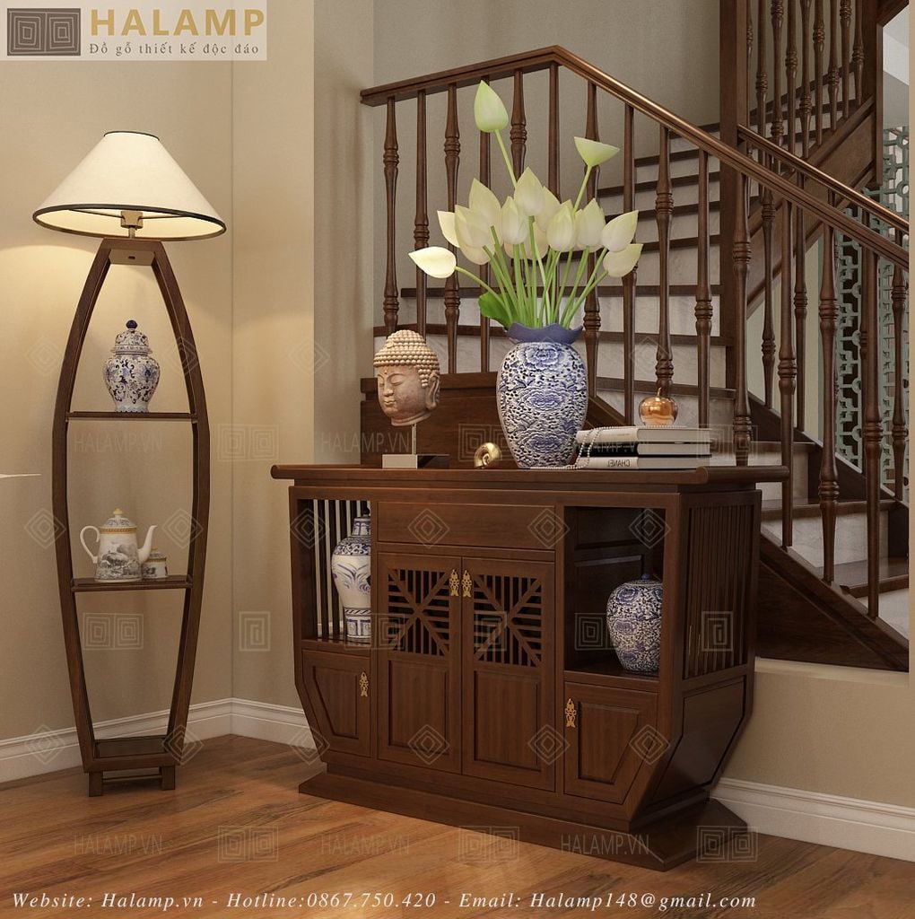 Bàn trang trí dạng tủ