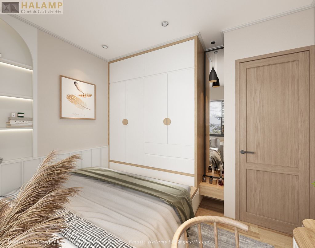 Thiết kế phòng ngủ nhà phố diện tích nhỏ
