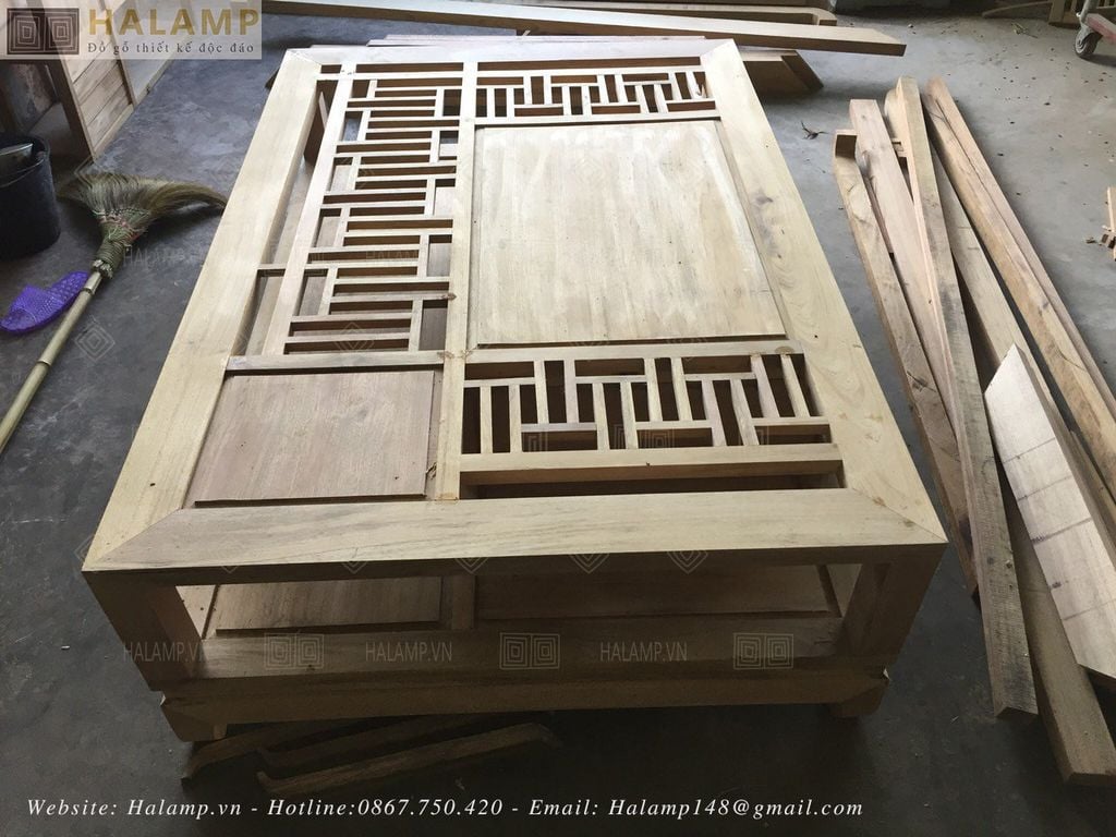mẫu bàn khách của bộ sofa