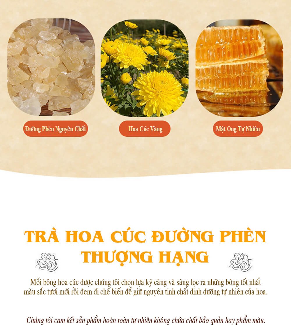 trà hoa cúc đường phèn 5