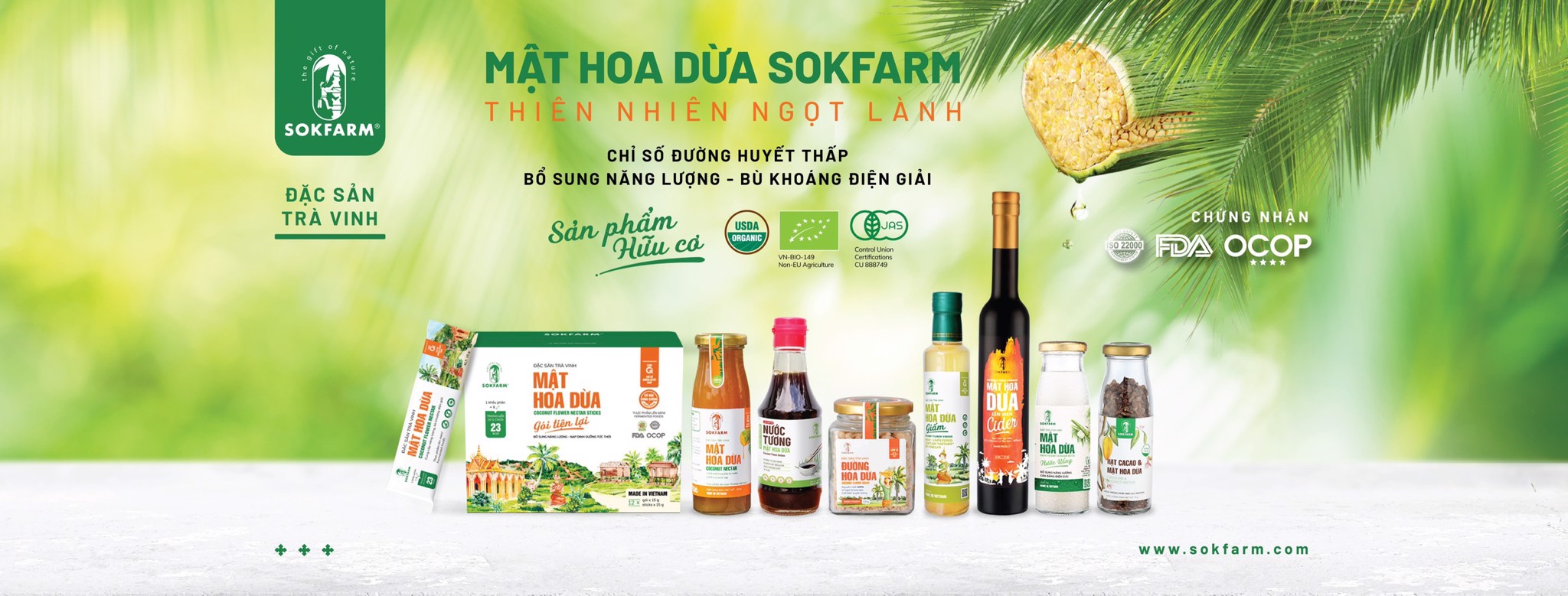 Sokfarm Mật Hoa Dừa