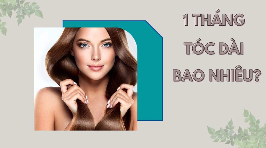 Mách bạn 1 tháng tóc dài bao nhiêu? – Be Nature Cosmetic