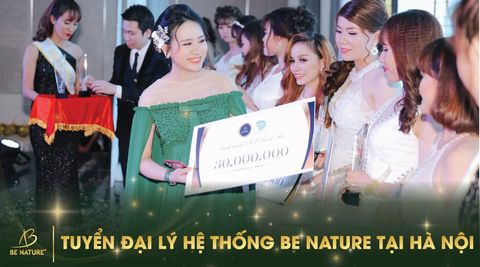 Tuyển đại lý mỹ phẩm Be Nature tại Hà Nội | Chiết khấu đến 50%