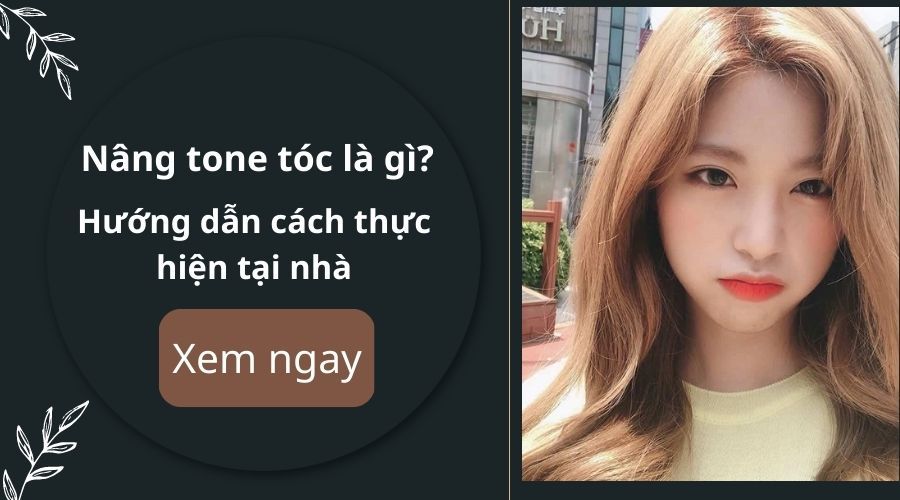 Bảng tóc nền 7 màu nhuộm thời thượng