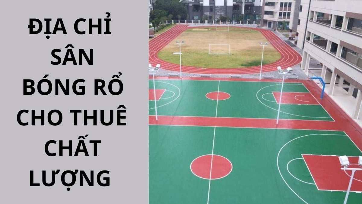 7 địa chỉ sân bóng rổ cho thuê chất lượng ở Hà Nội.