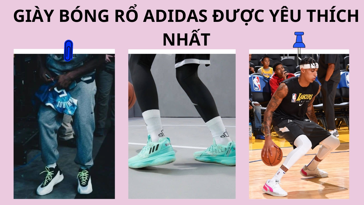 8 đôi giày bóng rổ adidas được yêu thích nhất 2024