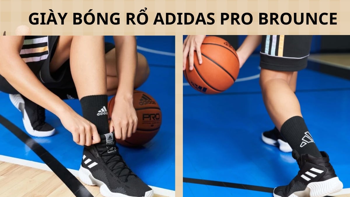 Giày bóng rổ adidas Pro Bounce - Nâng tầm hiệu suất, toả sáng phong cách!
