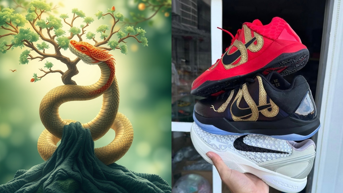 7 đôi giày bóng rổ Year Of The Snake ấn tượng nhất