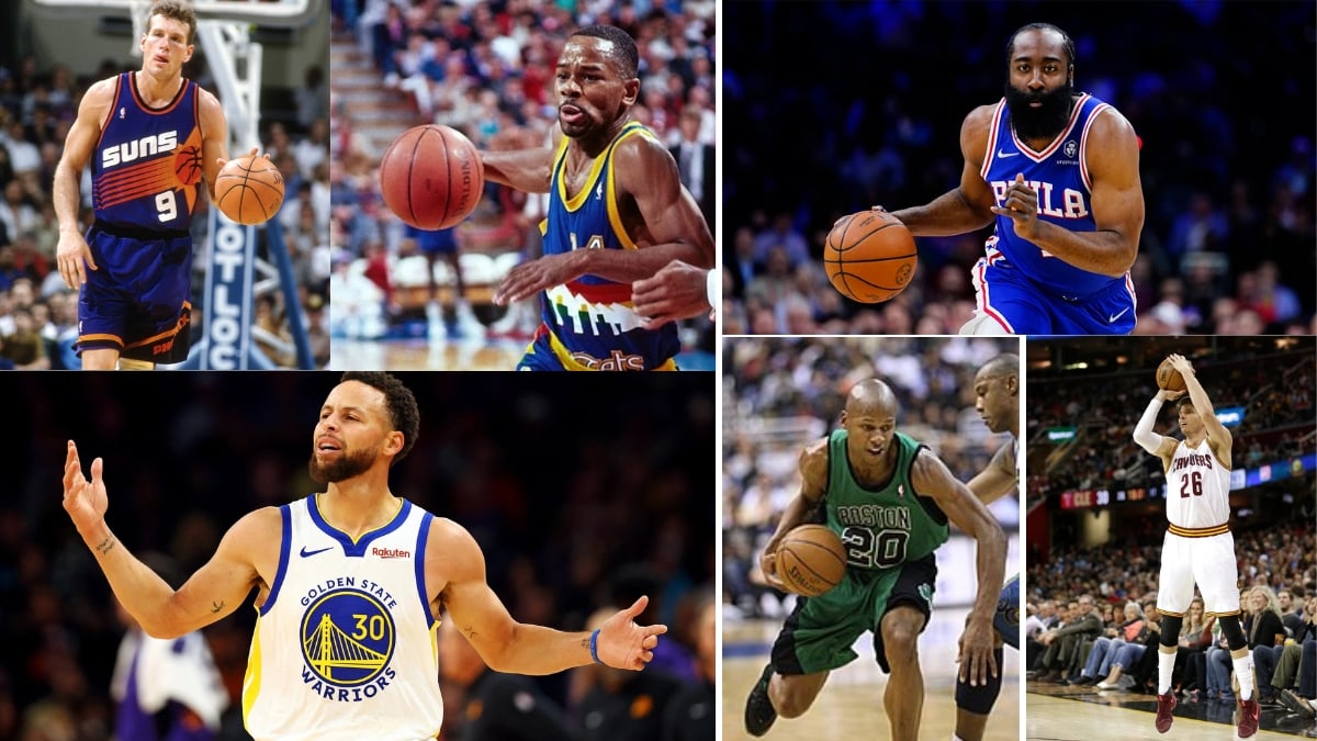 Những tay ném 3 điểm xuất sắc trong lịch sử NBA