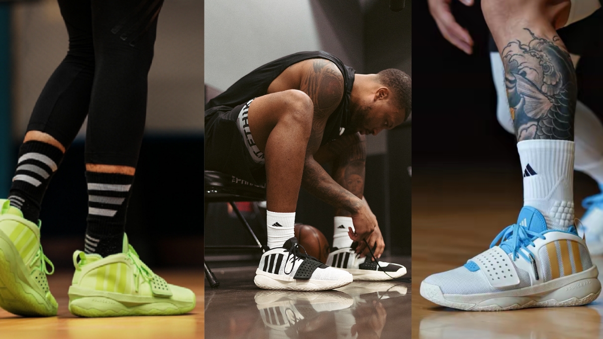 Review giày bóng rổ adidas Dame 8 EXTPLY