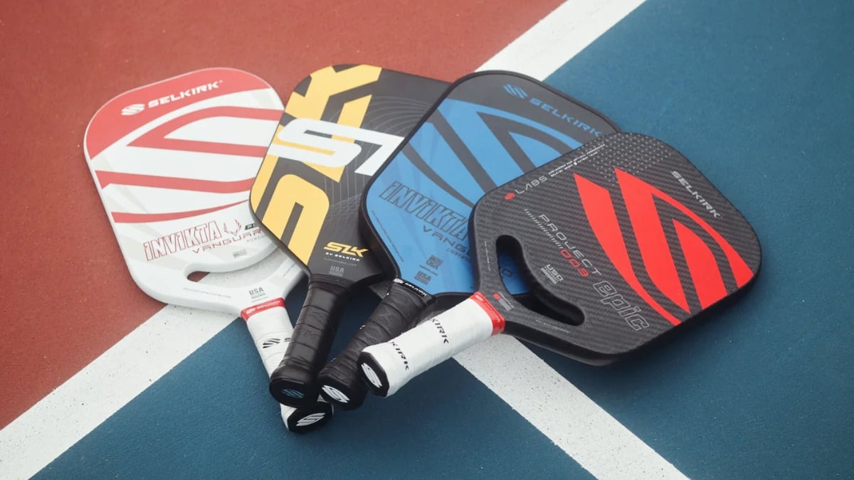 Review vợt pickleball Selkirk: Cây vợt hàng đầu của các tuyển thủ
