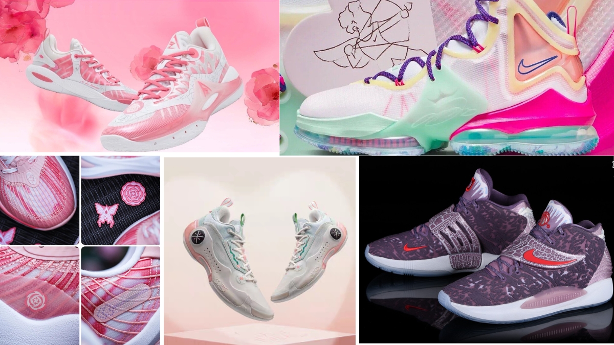7 đôi giày bóng rổ phiên bản Valentine hot nhất