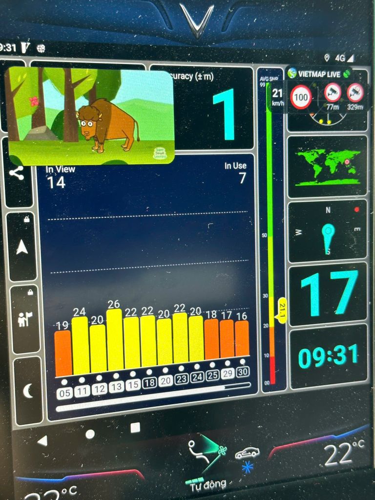 GPS trên Vehix Pro