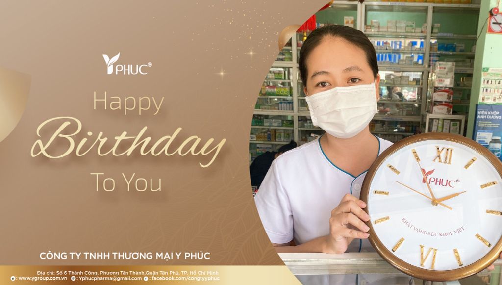 Chương trình tri ân sinh nhật Quý khách hàng - Nhà Thuốc Minh Tâm Bình Chánh 2