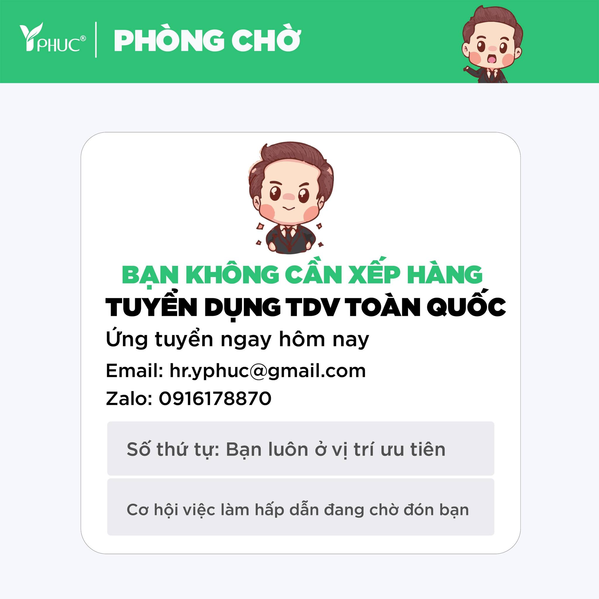 Ứng tuyển ngay