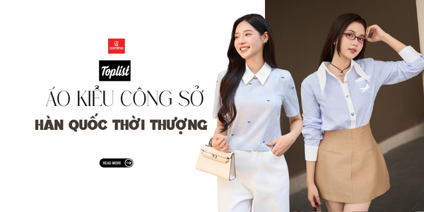 Gợi ý 30+ Mẫu Áo kiểu công sở Hàn Quốc siêu xinh cho chị em văn phòng