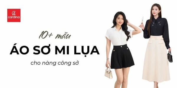 10+ Mẫu áo sơ mi lụa nữ đẹp sang chảnh cho nàng hot nhất 2026