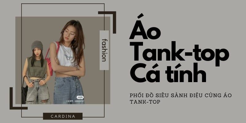 CLÉLIE - ÁO TANK TOP