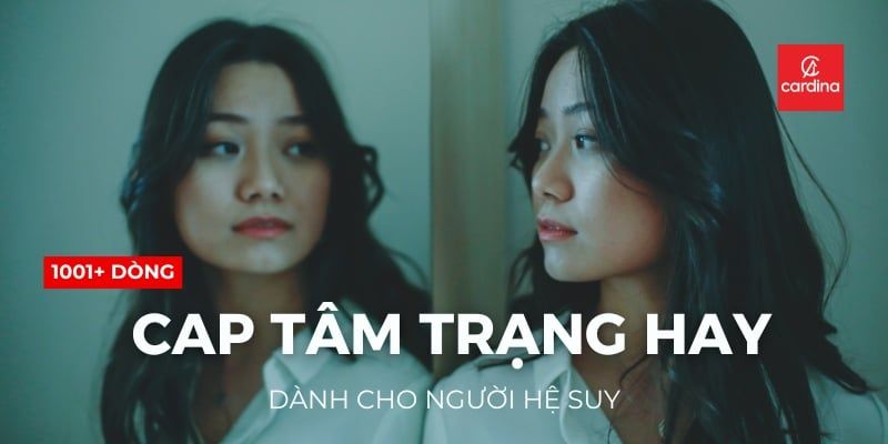 1001+ Dòng Cap Tâm Trạng Hay, Dành Cho Người Hệ Suy