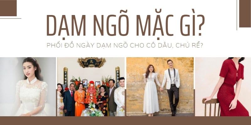 Tiệc báo hỷ cô dâu mặc gì 2024 - NiNiStore 2024