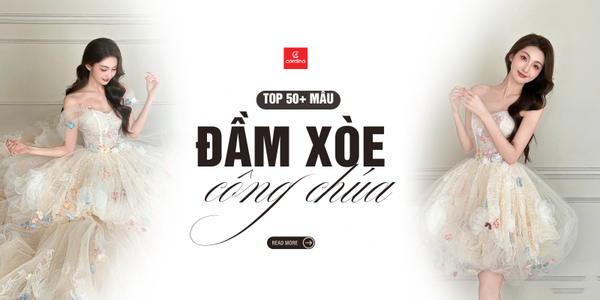 Top 50+ mẫu đầm xòe công chúa đẹp mê, ngọt ngào, duyên dáng cho nàng