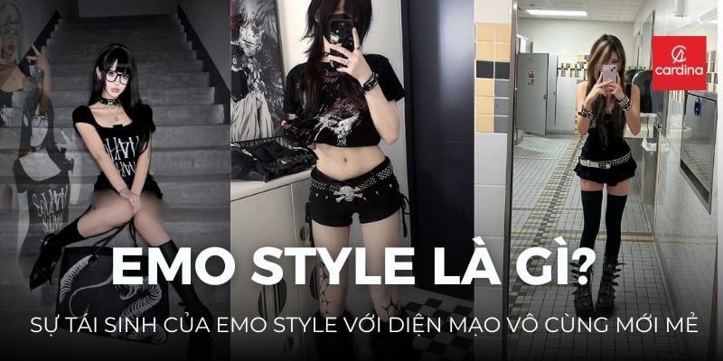 Emo là gì? Sự tái sinh của Emo style với diện mạo vô cùng mới mẻ