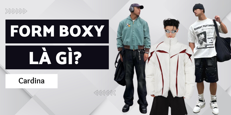 Form Boxy là gì? Cách phối đồ với những chiếc áo Form Boxy cá tính