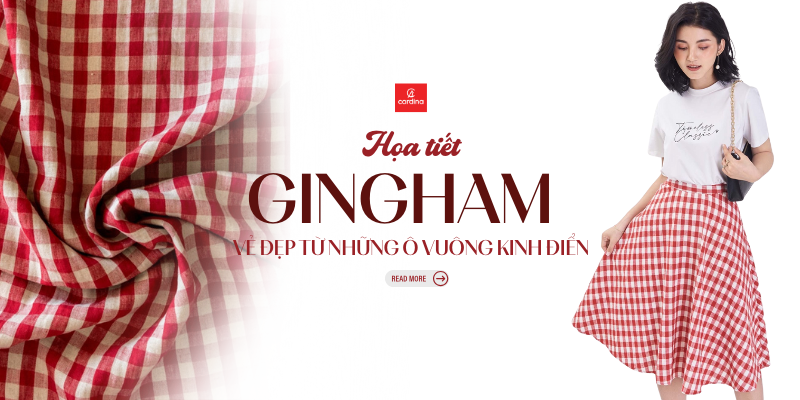 Họa tiết Gingham là gì? Vẻ đẹp từ những ô vuông kinh điển