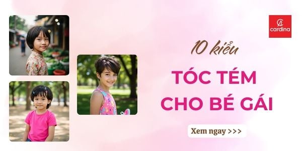 10+ Kiểu Tóc Tém Cho Bé Gái Siêu Xinh Xẻo, Năng Động Mát Mẻ