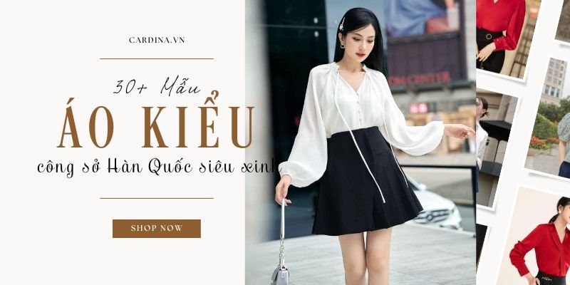 Áo sơ mi nữ màu trắng dài tay form rộng công sở kiểu Hàn Quốc Avril