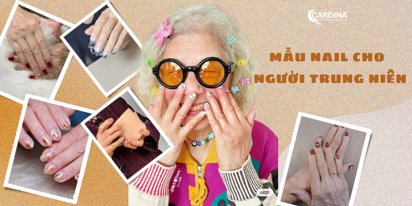 101+ mẫu nail cho người trung niên đẹp sang trọng, quý phái