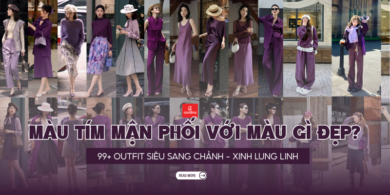 Màu tím mận phối với màu gì đẹp, cá tính và bắt trend?