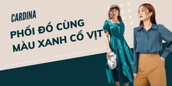 Xanh cổ vịt là gì? Màu xanh cổ vịt mặc với màu gì thời trang nhất?