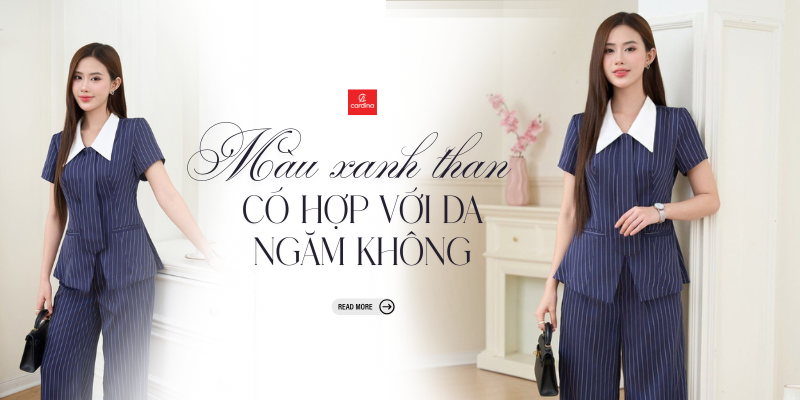 Màu Xanh Than Có Hợp Với Da Ngăm Không? Bật Mí 15+ Cách Phối Đồ Đỉnh Cao Cho Nàng Da Bánh Mật