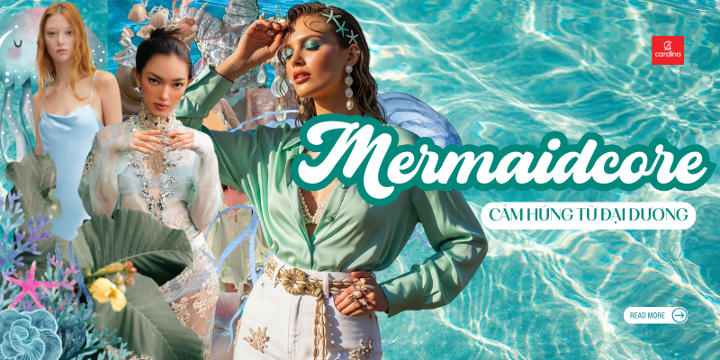 Mermaid-core: Xu hướng thời trang lấy cảm hứng từ đại dương