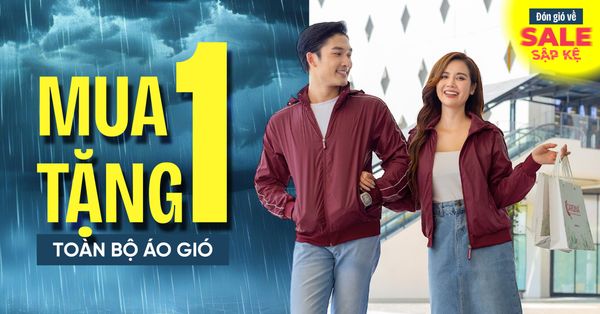 MUA 1 TẶNG 1 TOÀN BỘ ÁO GIÓ || SALE SIÊU HOT - CHẲNG LO MƯA LẠI GẦN!