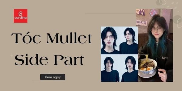 Top 20 Kiểu Tóc Mullet Side Part Đáng Thử Nhất 2026
