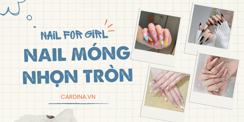 99+ mẫu nail móng nhọn tròn sang chảnh cho tay nàng thon dài điệu đà