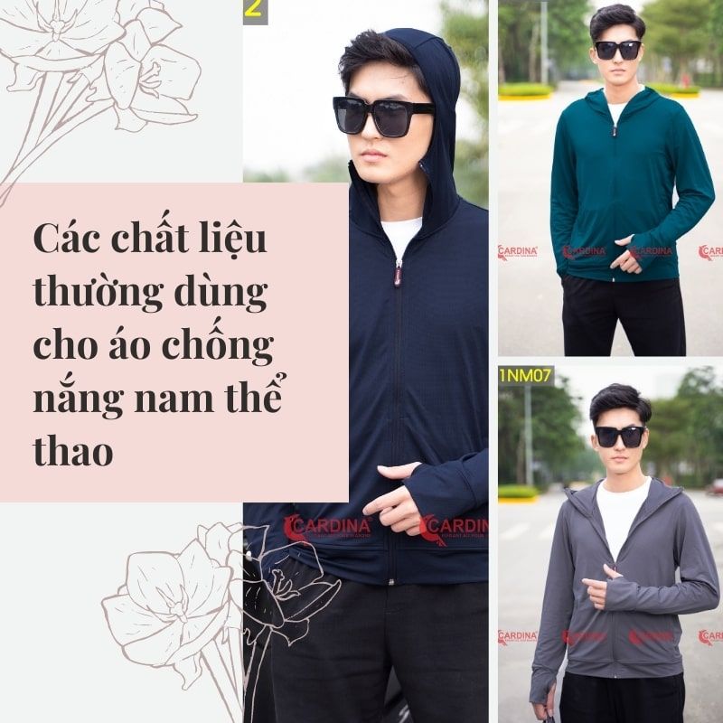 Các mẫu áo chống nắng nam thể thao tốt nhất 2024