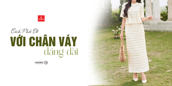 Cách phối đồ với chân váy dài thanh lịch cho mọi dáng người