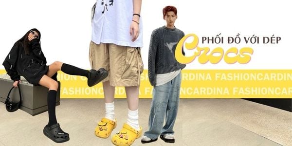 20+ Cách phối đồ với dép crocs ĐỘC & LẠ, siêu phong cách, trẻ trung