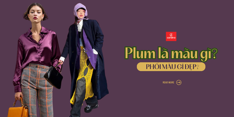 Màu plum là màu gì? Bí kíp phối đồ màu plum trendy, xinh xắn