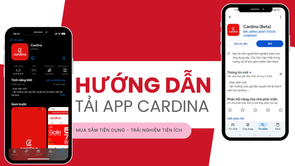 Hướng dẫn tải ứng dụng Cardina
