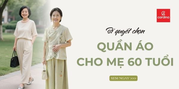 Chọn Quần Áo Cho Mẹ 60 Tuổi: Bí Quyết Mặc Đẹp Sang Trọng Mà Thoải Mái