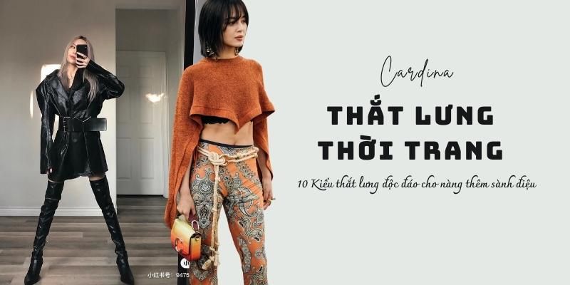 10 Kiểu thắt lưng cực thời trang nàng không nên bỏ qua