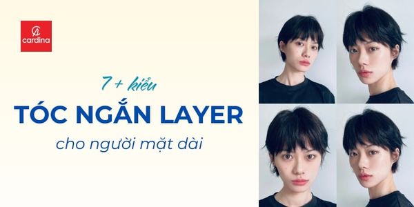 Tóc Ngắn Layer Cho Mặt Dài: Top 7+ Kiểu Tóc Tôn Nét Thanh Tú Cực Đỉnh