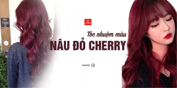 Tóc màu nâu đỏ cherry là gì? 15+ kiểu Tóc màu nâu đỏ cherry trendy, tôn da nhất
