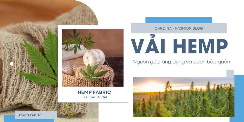 Vải Hemp là gì? Ưu nhược điểm và ứng dụng của vải Hemp