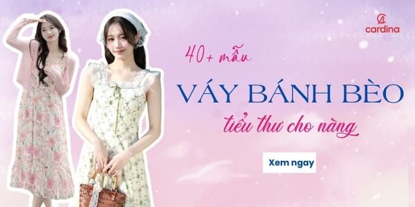 40+ Mẫu váy bánh bèo tiểu thư, điệu đà và xinh xắn cho nàng 2026